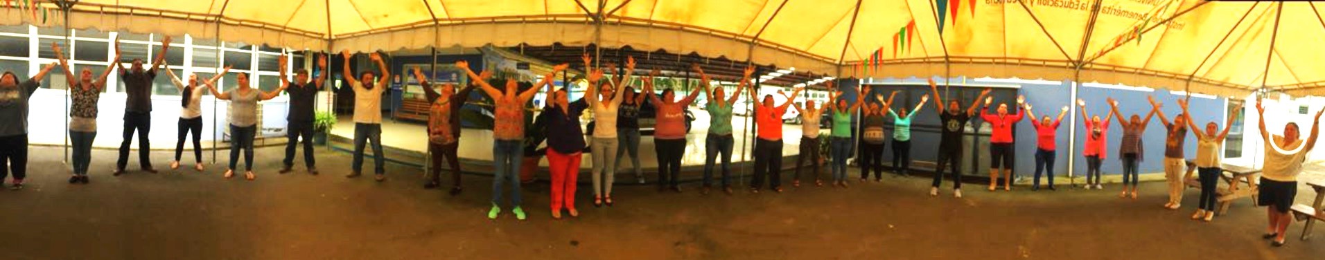 caregivers in power pose